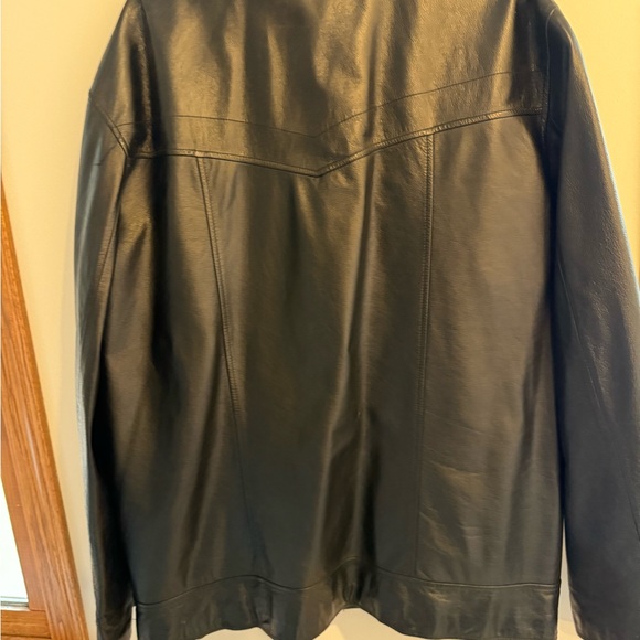 Wilsons Leather Classic Black Jacket - Picture 3 of 4
